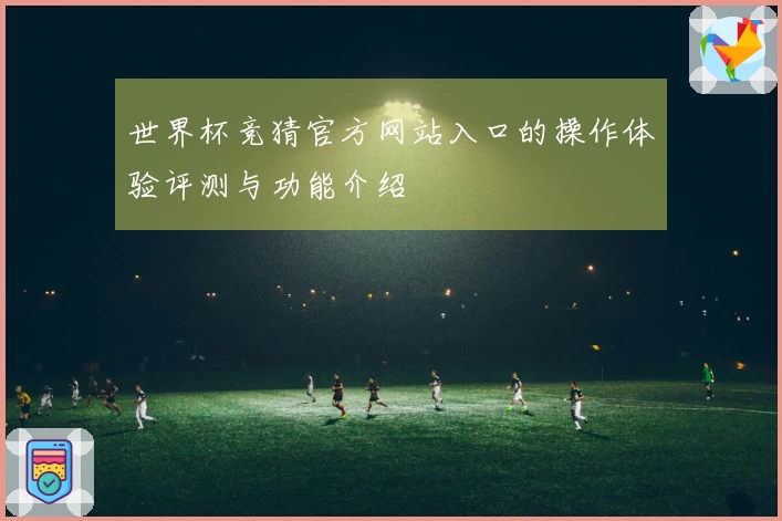 世界杯竞猜官方网站入口的操作体验评测与功能介绍